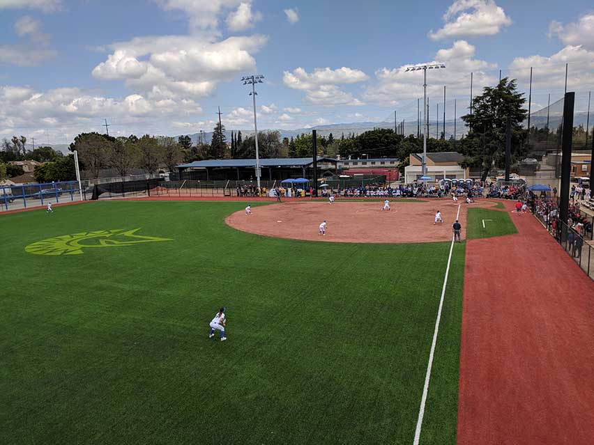 baseball playing