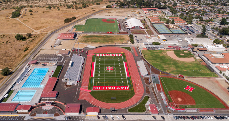 Blach Construction Completes Athletics Facilities at San Benito High