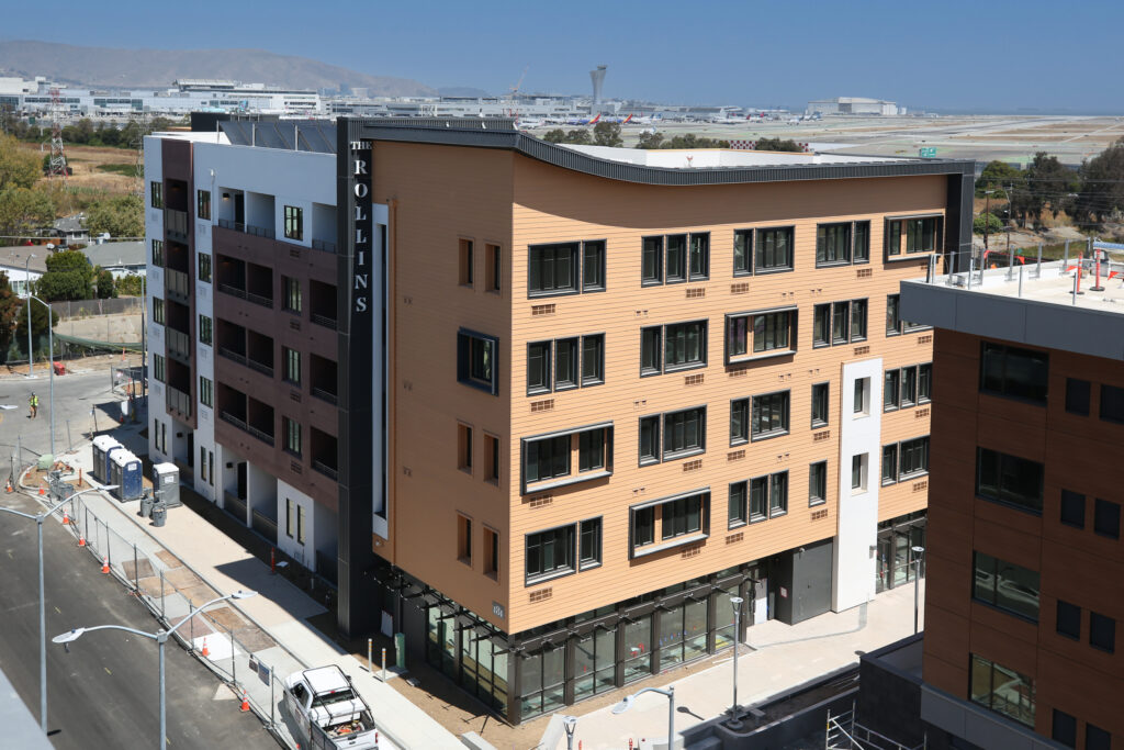 Gateway at Millbrae Station Rollins Apartments Blach Construction
